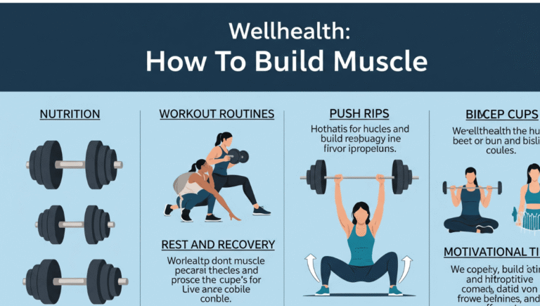wellhealth how to build muscle tag